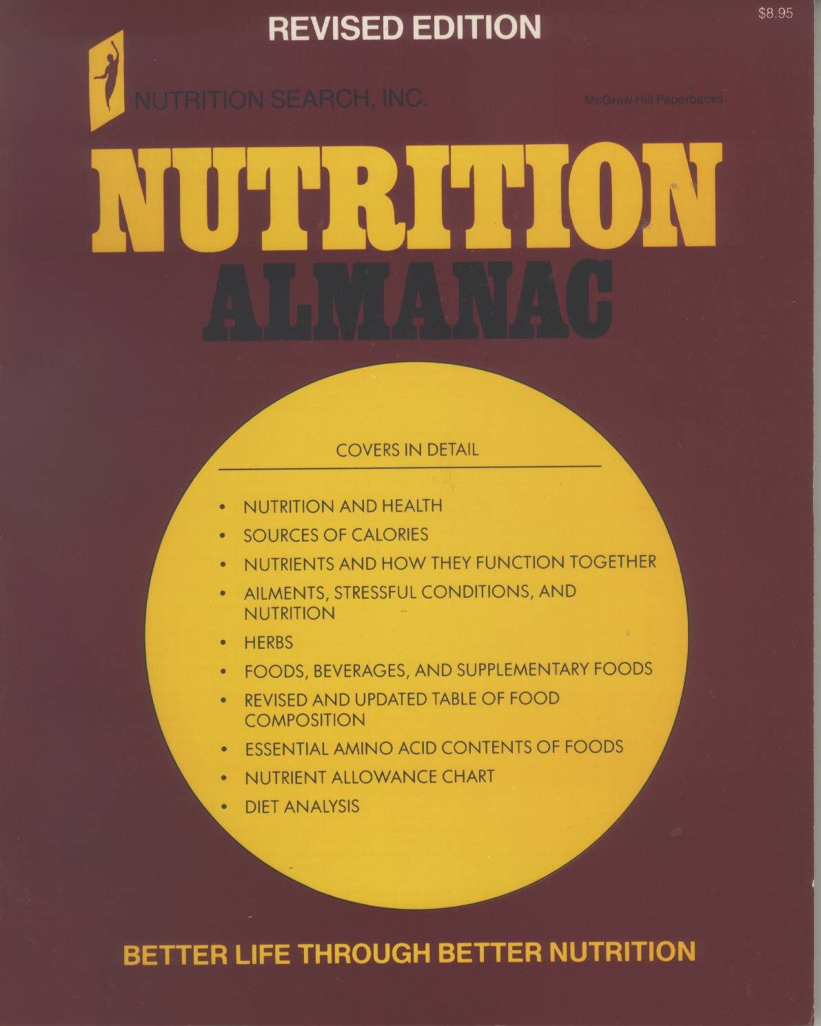 NUTRITION ALMANAC: better life through better nutrition. 